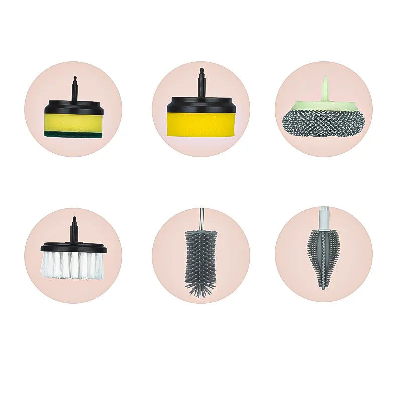 SCRUBBER BRUSH HEADS