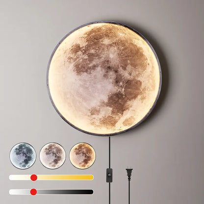 Moon-Inspired Wall Lamp